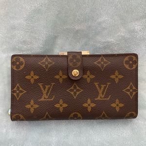Louis Vuitton large wallet with coin purse
